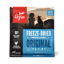 ORIJENA Freeze Dried Dog Food Topper grain Free High Protein Premium Raw Poultry Original Recipe 6oz