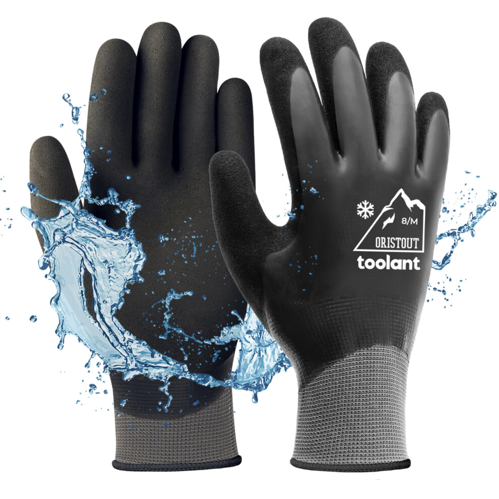 Oristout Waterproof Winter Work Gloves For Men And Women Touchscreen Freezer Gloves For Working In Freezer Thermal Insulated Fishing Gloves Super 6974157528639