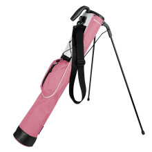 Orlimar Pitch 'n Putt Golf Lightweight Stand Carry Golf Club Bag fr kvinnor och mn Poly Poly Blush Pink