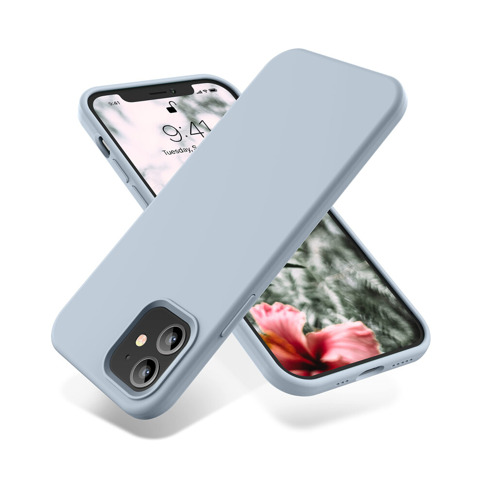 Otofly Compatible With Iphone 12 Case And Iphone 12 Pro Case 6.1 Inch(2020) [Silky And Soft Touch Series] Premium Soft Liquid Silicone Rubber Full-Bod 6901281730409
