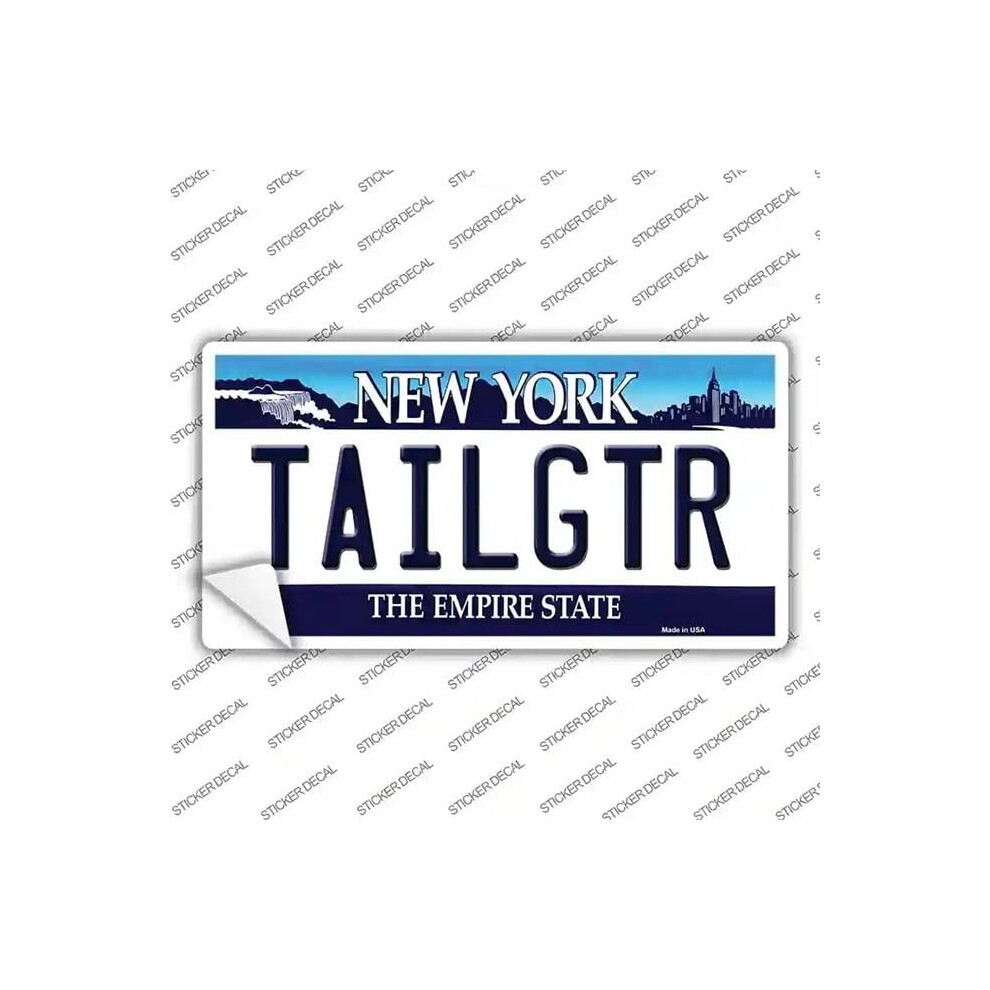 Smart Blonde Lp-3684S-Xl Tailgtr York Novelty Sticker Decal - Extra Large 792636414572