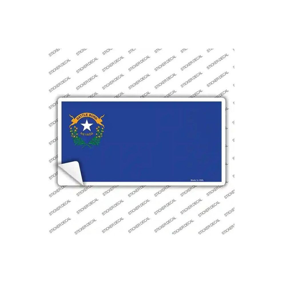 Smart Blonde Lp-3591S-Xl Nevada State Flag Novelty Sticker Decal - Extra Large 792636416293