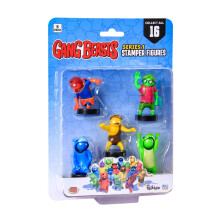 PMI Gang Beasts Stampers f   r Kinder, Mini-Stempel f   r Kinder, 5er-Pack, Set mit 16 Kinderstempeln zum Sammeln, offizielle Gang Beasts Stampers, G