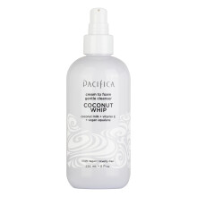 Pacifica Gentle Foam Face Wash - Coconut Whip Cream Gentle Face Cleanser - Moisturizing Facial Wash for Dry Sensitive Skin Non-Comedogenic Natur