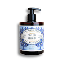 Panier des Sens - Marseille Liquid Hand Soap - Blooming Iris Hand Wash - Moisturizing Soap with Coconut Oil - Bathroom & Kitchen Refillable Soap