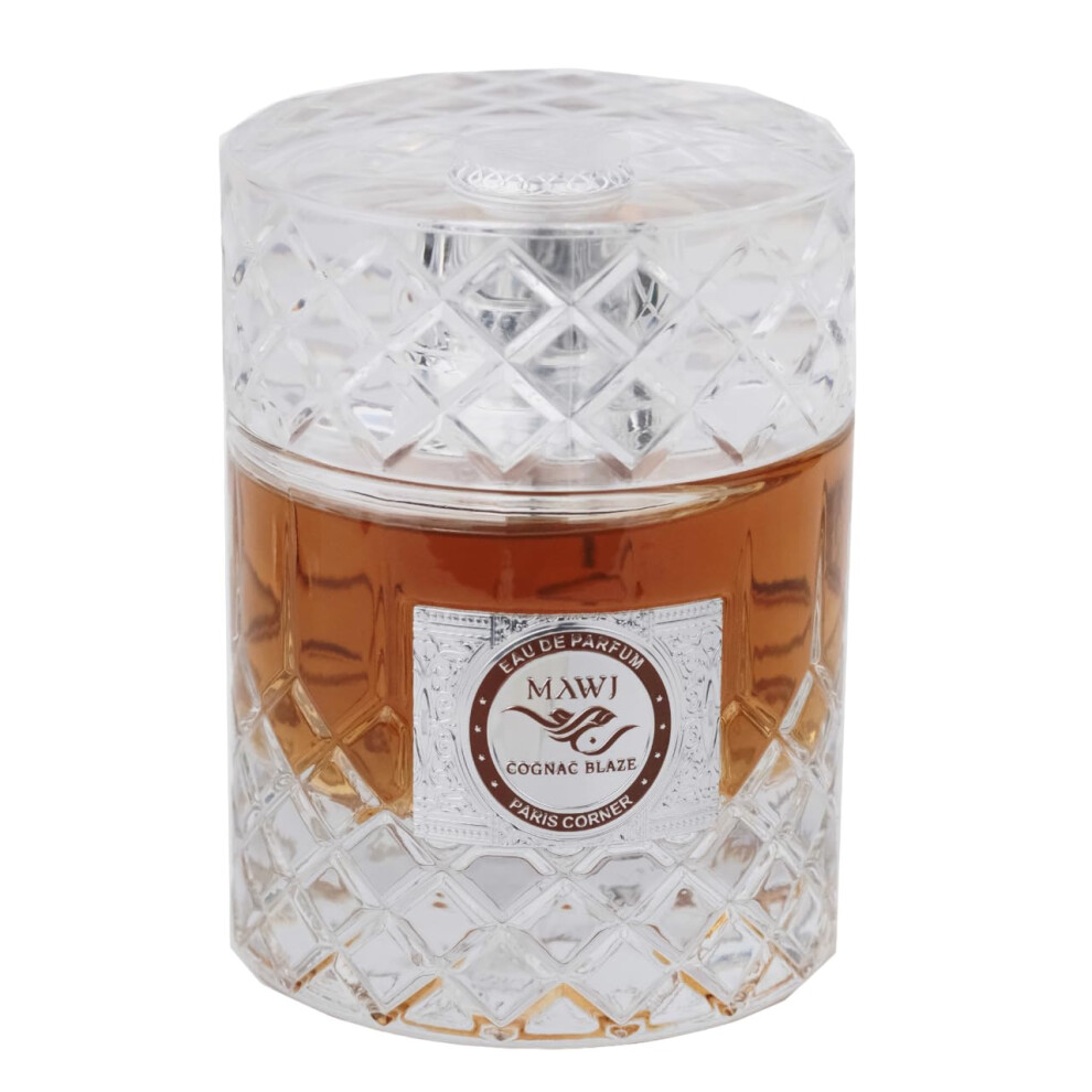 Paris Corner Mawj Cognac Blaze Edp Unisex Eau De Parfum Fragrances Scent 3.4 Fl Oz Perfumes