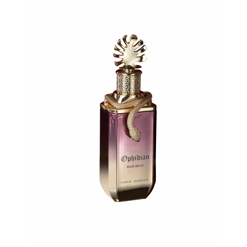 Paris Corner Black Ophidian Cherry Edp Unisex Eau De Parfum Fragrances Scent Unisex 3.4 Fl Oz Perfumes