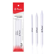 Pasler Artist Blending Paper Stumps en Tortillion Art Blenders - Potlood Houtskool Grafiet Kleurpotloden Pak van 3 - (125mm 135mm 150mm)