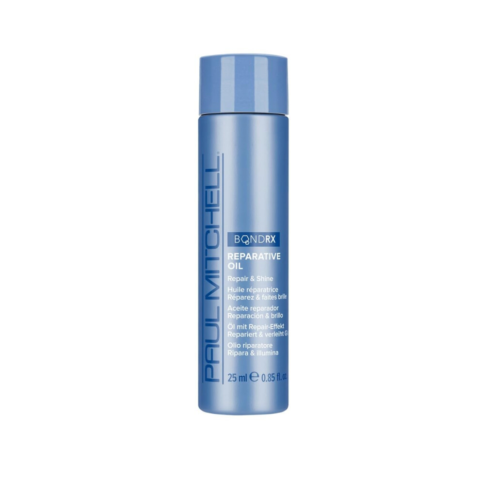 Paul Mitchell Bond Rx Reparative Oil Repairs + Adds Shine For Chemically Treated + Damaged Hair 0.85 oz-image-OPC-PGBY8SR-NEW