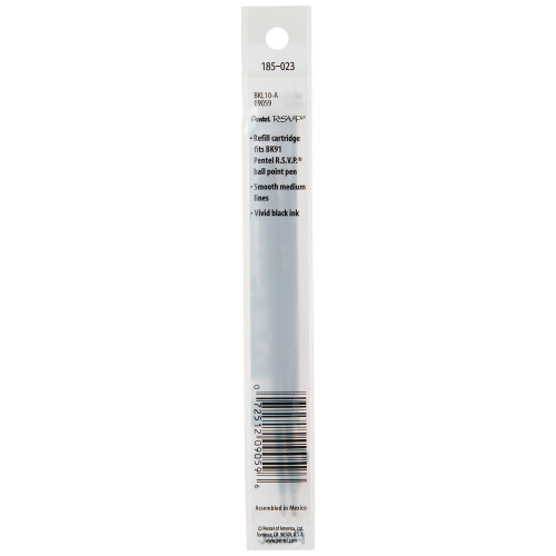 Pentel ?e???? Pentel Refill ??a st??? Pentel RSVP BK91, ?a??? ?e???? ?esa?a? ??a????, s?s?e?as?a 2 te?a???? (BKL10-A) 2