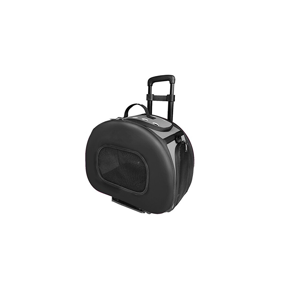 Photos - Other for Dogs Pet Life 'Final Destination' Tough-Shell Wheeled Pet Carrier Pet Backpack and Pet Stroller - Airline Pet Carrier Collapsable
