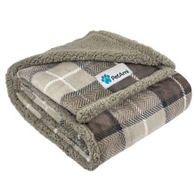 Petami Dog T?ppe til seng XL PET T?ppe store hunde fleece m?bler sofa cover beskytter sofa bil kasse kennel bl?d sherpa katte kast plys reversibe