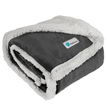 PetAmi Hondendeken voor middelgrote grote honden Huisdierbeddeken Kat Puppy Kitten Fleece Meubilair Bankhoes Beschermer Sofa Auto Zacht Sherpa Hond G