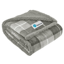 Petami Dog T?ppe til mellemstore store hunde Pet Bed T?ppe Cat Puppy Kitten Fleece M?bler Couch Cover Protector Sofa Bil Soft Sherpa Hund Kast Pl