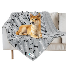 Cobertor impermevel para ces PetAmi para ces mdios e grandes Cobertor para animais de estimao  prova de xixi para cama Sof Cobertor rever