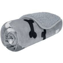 Petami vandt?t hunde t?ppe til sm? medium hunde tisse proof pet t?ppe sherpa fleece sofa d?kning reversibel katt kast seng sofa beskytter bl?d pl