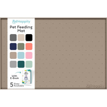 Covora? pentru hrana pentru cini PetHappily - 24 x 15 Covora? mare din silicon pentru hrana pentru animale de companie Covora?a pentru hrana ?i