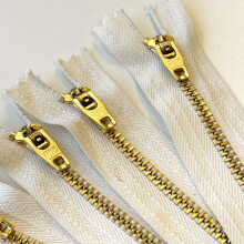 PetiteCocoCrafts Δακτύλιοι Ζipper Μετάλλου 6PCS/Pack (Κατασκευασμένο στην Κορέα) 4", 5", 5.5", 6", 6.5", 7"