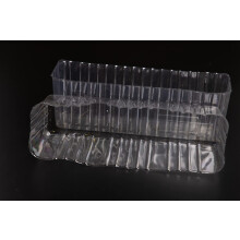 Plastic voeringen voor houten kisten (19,5 x 3 x 3,75 ) Doorzichtige plastic voeringen voor plantenbakken l Plastic voeringinzetstukken voor plantenb