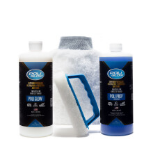 Kit Base Poli Glow - Ristrutturante completo per fibra di vetro per barche, camper e altro ancora. Tutto il necessario per una barca o un camper