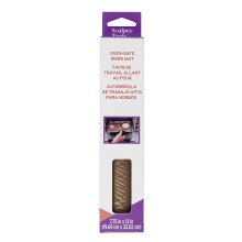 Polyform Sculpey Tools Ofenfeste Arbeitsmatte, wiederverwendbare, rutschfeste Silikonmatte, Polymer-Ofen-Back-Ton-Werkzeug, 7,75 H x 13 B, ideal fr