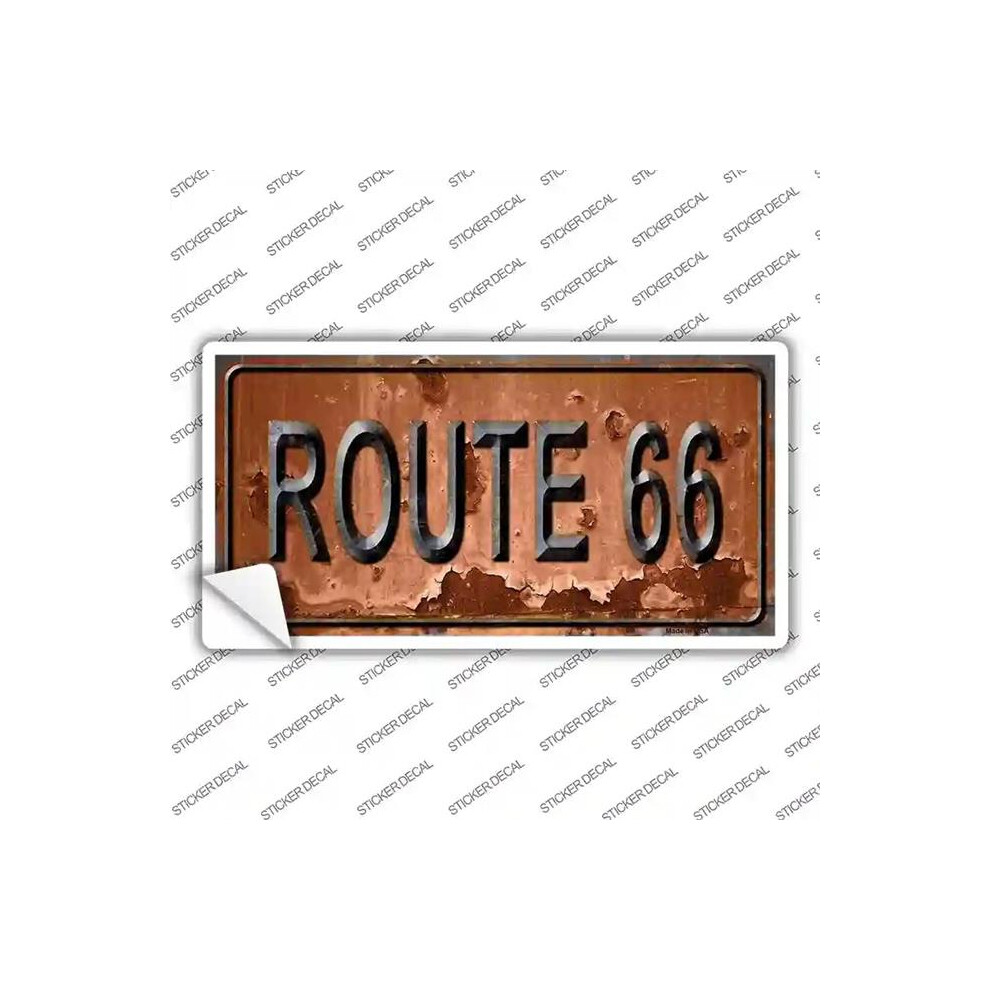 Smart Blonde Lp-8115S-Xl Route 66 Novelty Sticker Decal - Extra Large 792636421792