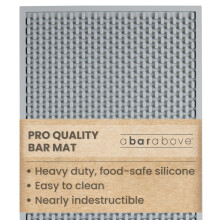 Premium A Bar Above Heavy Duty Bar Mat - Voedselveilige siliconenmat - Barmatten voor bartenders en koffie - Professionele barmanaccessoires Afwasmat
