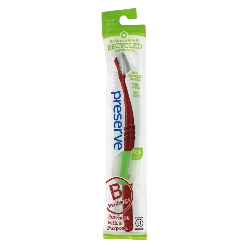 PRESERVE Adult Soft Toothbrush 1 EA 1