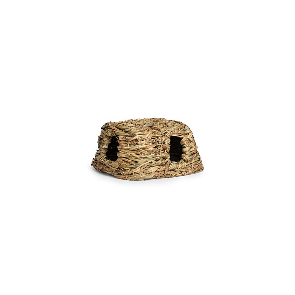 Prevue Hendryx 1097 Natures Hideaway Grass Hut Toy Medium 11 x 9 x 6