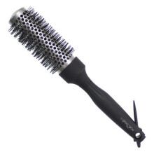 Professional Salon Round Brush with Ceramic Coating for Blow Drying - Salon Blowout Styling. Quick Styling and Voluminous Hair. (1.3 inch)