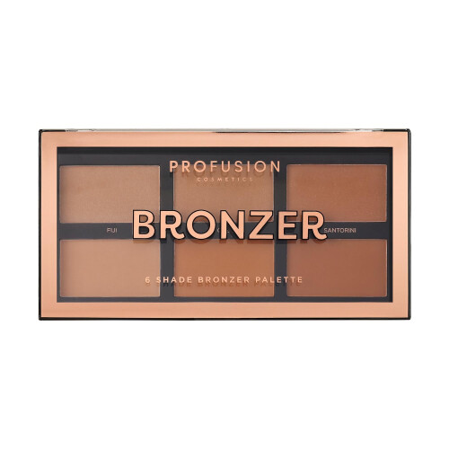 Profusion Cosmetics 6 Shade Bronzer Palette