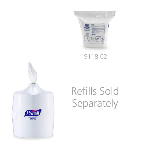 Purell PURELL Χαρτοπετσέτες Απολύμανσης Τοίχου, Λευκό, Υψηλή Χωρητικότητα για PURELL 1200/1500 1
