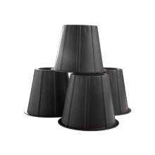 Range Kleen WWK0562 Sort under sengen afstandsstykker 4 pakke 5,5 tommer l?ft