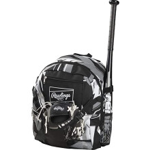 Sac dos Rawlings REMIX pour quipement de baseball et de softball, pour t-ball, loisirs et voyage - Noir