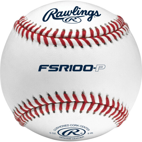 Rawlings | FLAT SEAM Practice Baseballs | FSR100-P | Collegiate | 12 Count