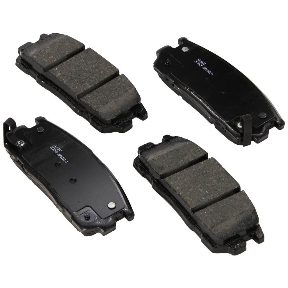 Raybestos Sgd1275c Service Grade Ceramic Disc Brake Pad Set 829352836316