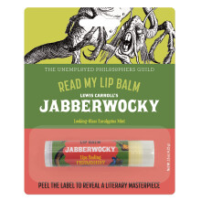 Balsamo per labbra Read My Lips - Testo completo di The Jabberwocky Under The Label Sapore di eucalipto e menta - Cruelty-Free e prodotto negli S