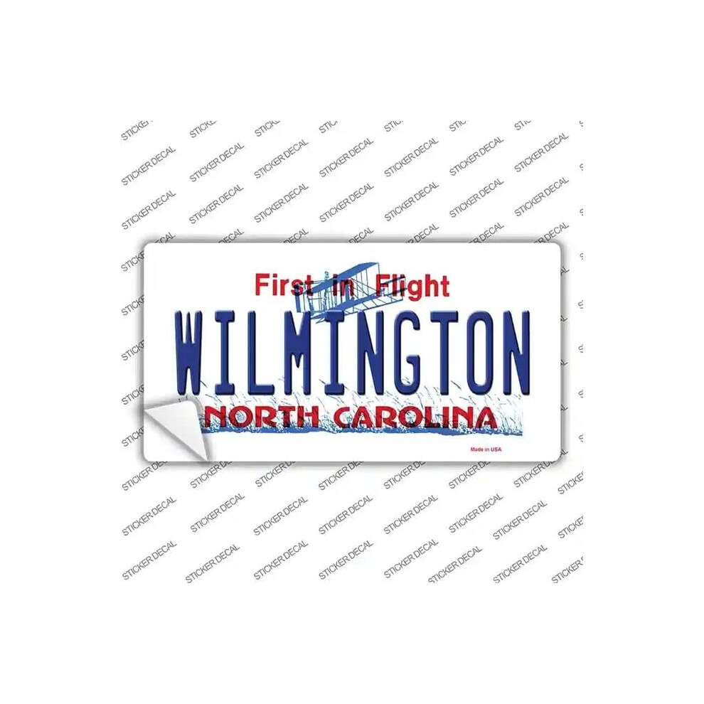 Smart Blonde Lp-6473S-L Wilmington North Carolina Novelty Sticker Decal - Large 792636419485