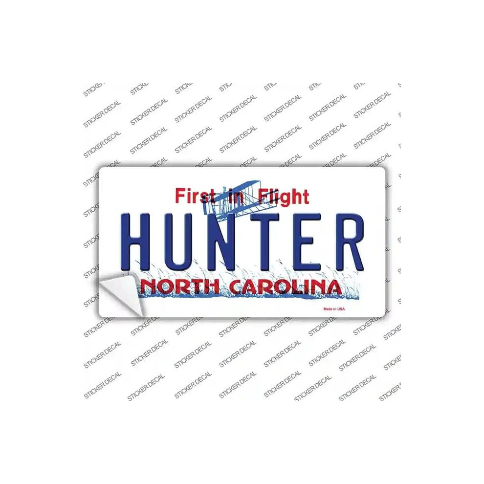 Smart Blonde Lp-6482S-S Hunter North Carolina Novelty Sticker Decal - Small 792636422874