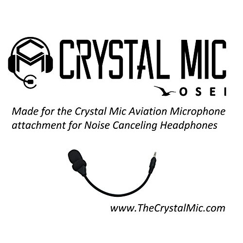 Replacement Aviation Microphone windscreens for Bose Lightspeed David Clark Crystal Mic (Three (3) Pack Standard Model) 2