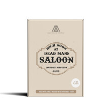 Replay-able Cowboy Wild West Murder Mystery Dinner Game for Up to 20 Adults - Host Your Own Dinner Party Game Night - Cowboy & Wild West Theme Medium
