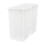 Rev-A-Shelf Polymer Replacement 27 Quart Trash Bin Recycle Waste Garbage Container for Kitchen Cabinet Pullouts  White  2 Pack  RV-1024-11-2 1