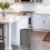 Rev-A-Shelf Polymer Replacement 27 Quart Trash Bin Recycle Waste Garbage Container for Kitchen Cabinet Pullouts  Orion Gray  2 Pack  RV-1024-13-2 2
