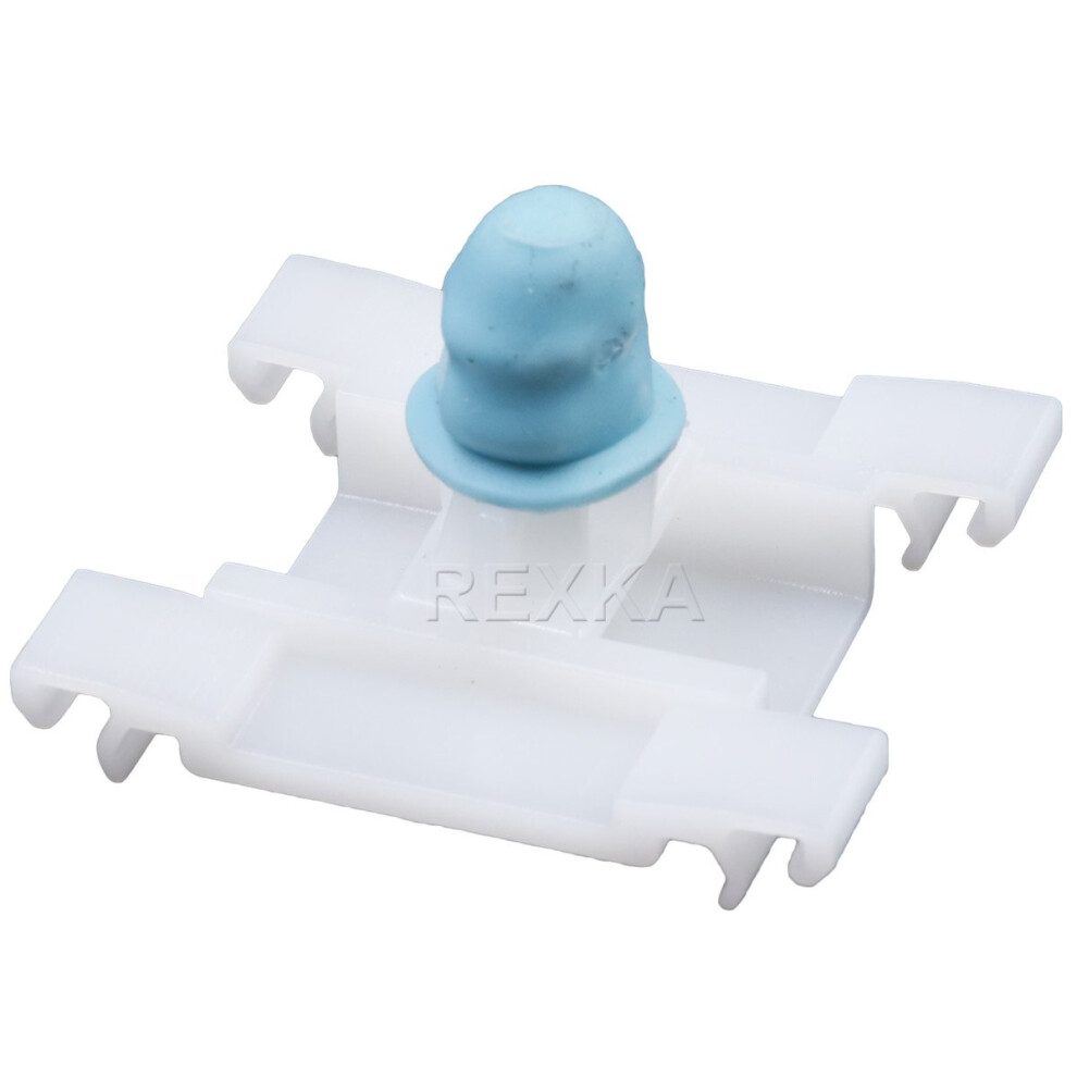 Rexka Door Moulding Clips For Vw Audi 1H0-853-585-B Cabrio Golf Jetta (Pack Of 15) 712885451197