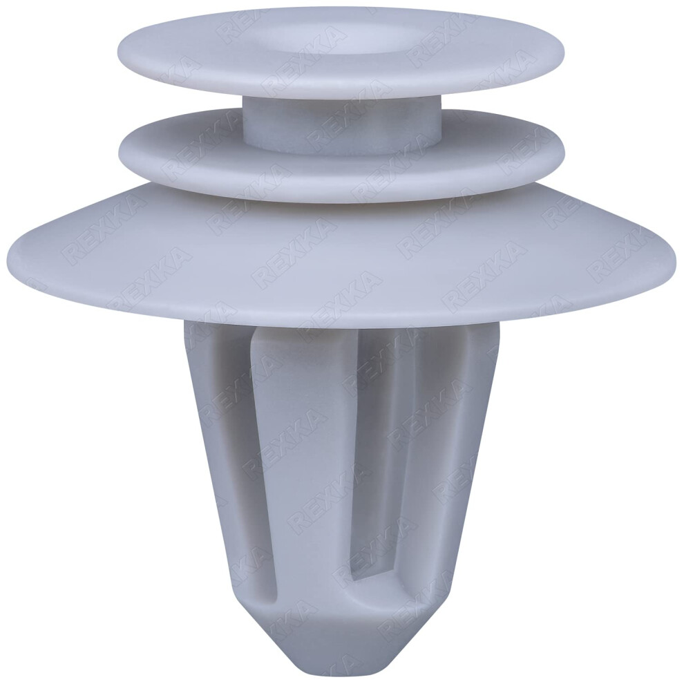 Rexka Nylon Headliner Retainer Clips Compatible With Mercedes 008-988-09-78 Metris Sprinter 2500 3500 2010-2017 (Pack Of 25) Gray 712885446988