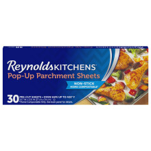 Arkusze papieru pergaminowego Reynolds Kitchens Pop-Up 10,7 x 13,6 cala 30 arkuszy