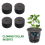 40Pcs Garden Clone Collars Neoprene Inserts Sponge Block para 2 Inch Net Pots Hydroponics Systems e máquinas de clonagem 4