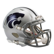 Casco de f tbol americano Riddell Speed Mini, unisex, para hombres y mujeres, Kansas State Wildcats, 7.5"" x 6.5"" (EE. UU.)