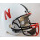 Riddell NCAA Nebraska Cornhuskers Helm, Replika in Originalgr      e, Einheitsgr      e, Teamfarbe 1