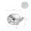Robert Welch Robert Welch Oblique Double Robe Hook 3